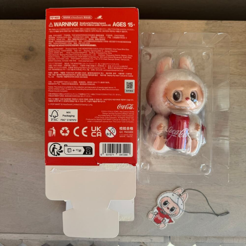 POP MART Labubu Coca-Cola Happy Factor Vinyl Face Confirmed - Picture 7 of 9